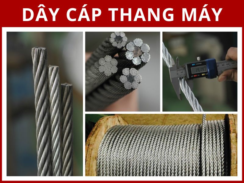 Cáp Tải Thang Máy Cáp Tải Thang Máy
