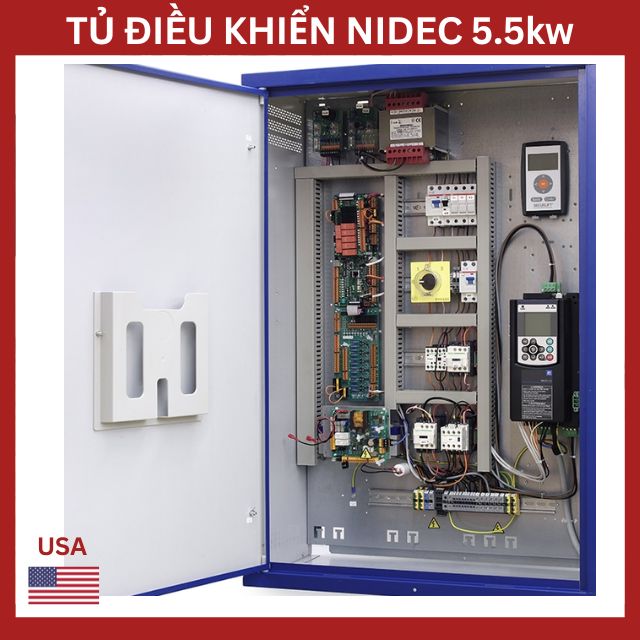Tủ Điều Khiển Nidec 5.5Kw Tủ Điều Khiển Nidec 5.5Kw