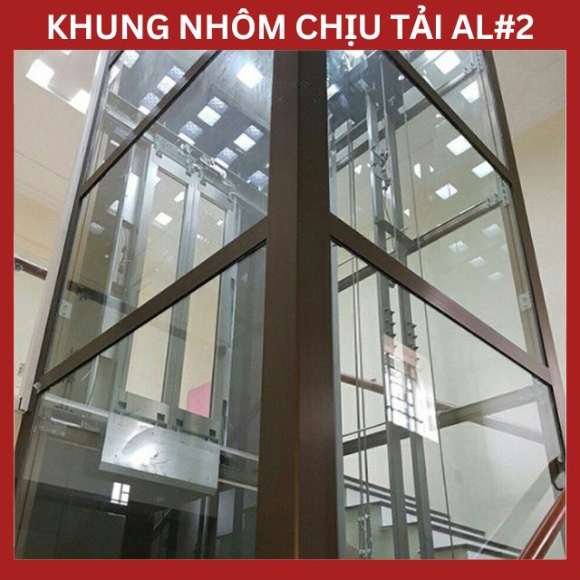 Khung Nhôm Thang Máy Kính Khung Nhôm Thang Máy Kính