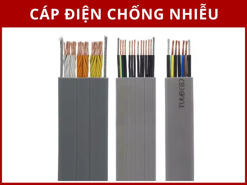 Dây Cáp Điện Chống Nhiễu Dây Cáp Điện Chống Nhiễu
